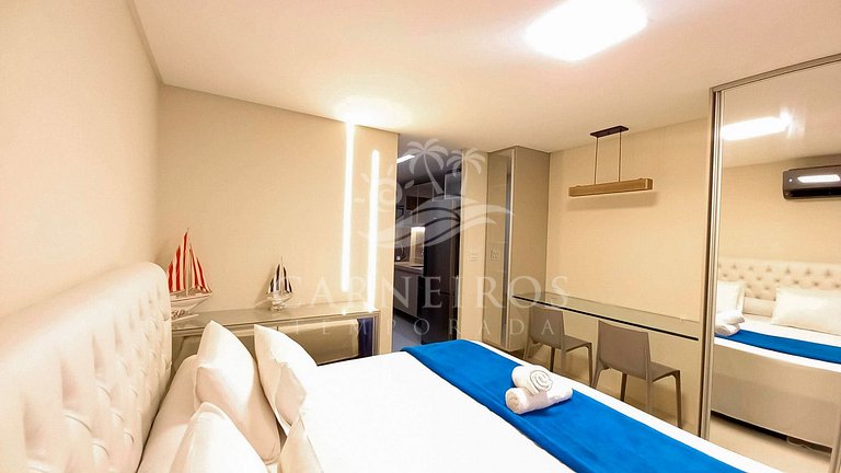 Flat 1 Quarto - Eco Resort Praia dos Carneiros (B14-1)