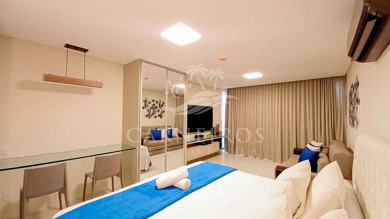 Flat 1 Quarto - Eco Resort Praia dos Carneiros (B14-1)