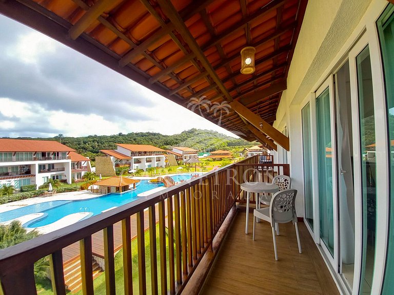 Flat 01 Quarto - Club Meridional Carneiros (B1-1PS)