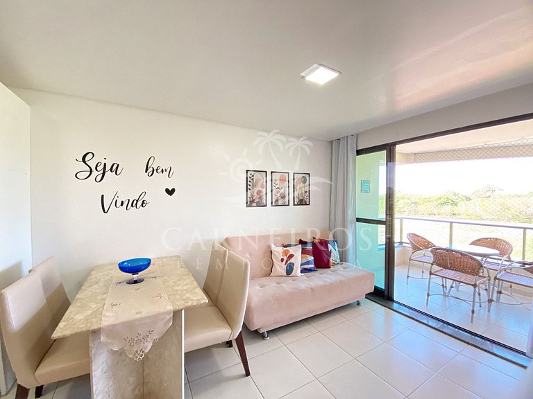 Flat 1 Quarto no Carneiros Beach Resort (C10-4)