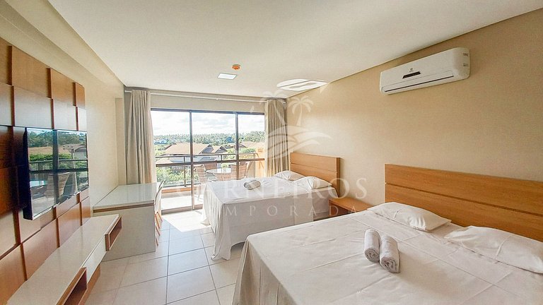 Flat 1 Quarto - Eco Resort Praia dos Carneiros (B18-1)