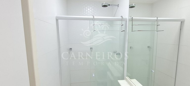 Flat 2 Quartos no Beach Class Muro Alto (B103)