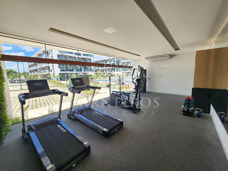 Flat com Vista Piscina no Makia Beach (A4-1)