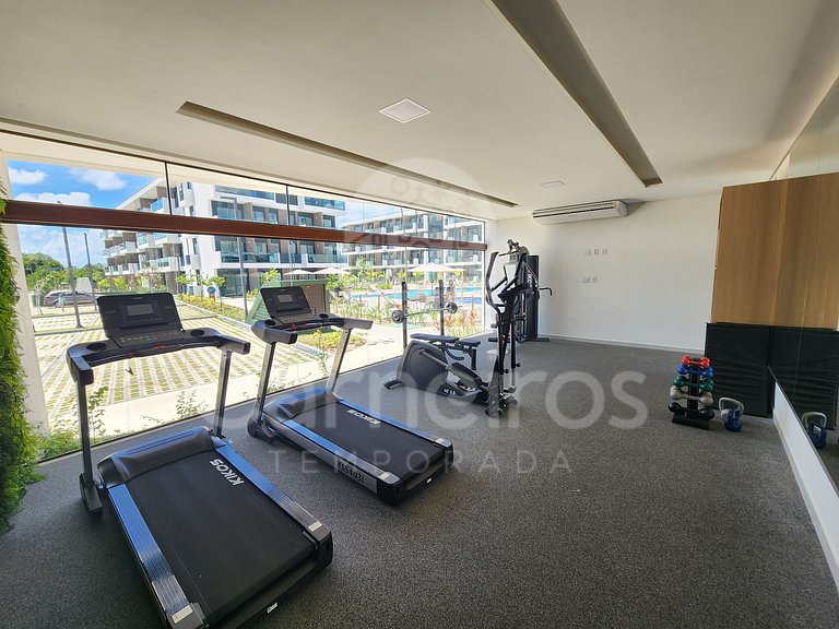 Studio com Vista Piscina no Makia Beach (A19-4)