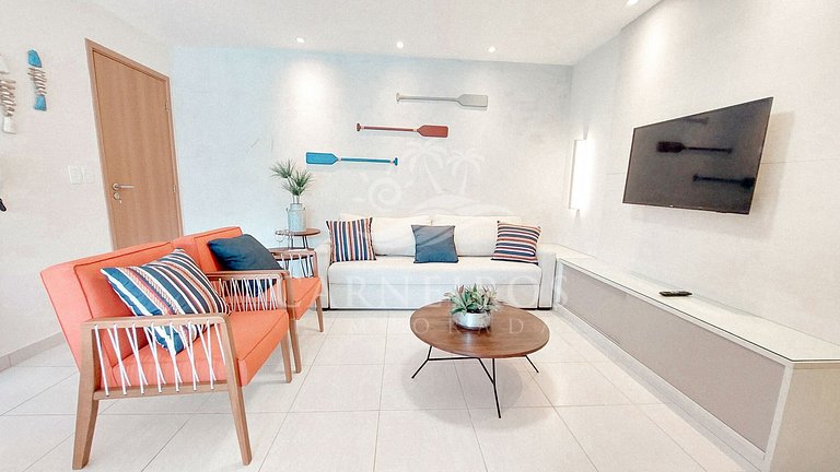 Flat 03 Quartos - Cupe Beach Living (00B)