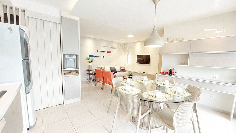 Flat 03 Quartos - Cupe Beach Living (00B)