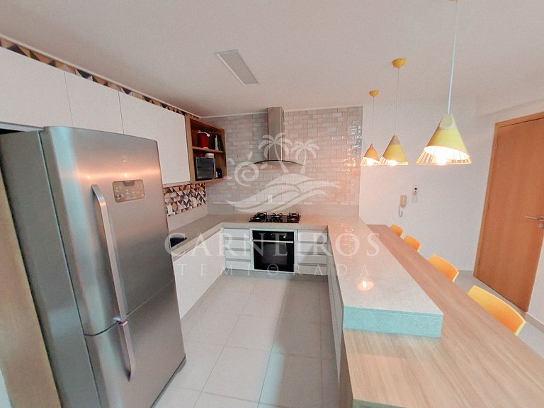 Flat 03 Quartos - Cupe Beach Living (C0H)