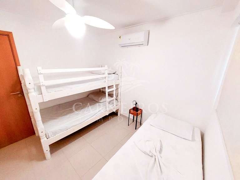 Flat 03 Quartos no Cupe Beach Living (C0H)
