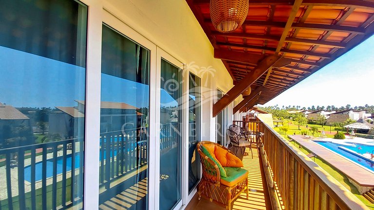 Flat com Varanda no Clube Meridional (B2-3PS)