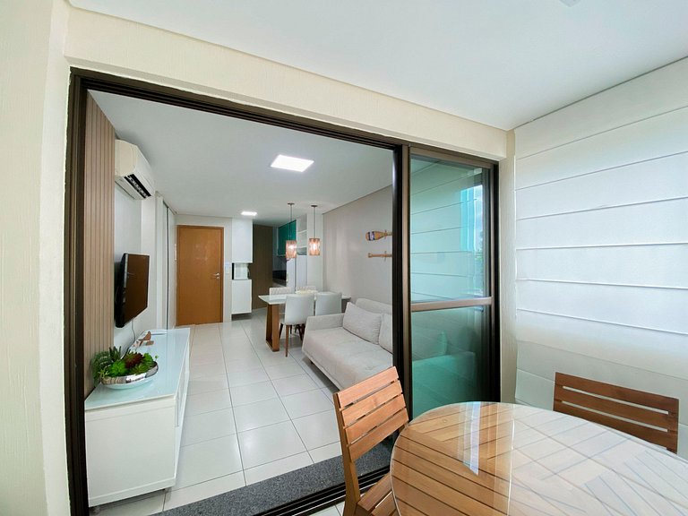 Carneiros Beach Resort | 01 QT | c/ Varanda(A18-5)