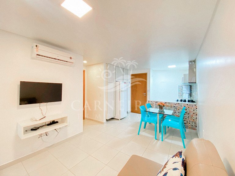 Flat 1 Quarto no Carneiros Beach Resort (B06-E)
