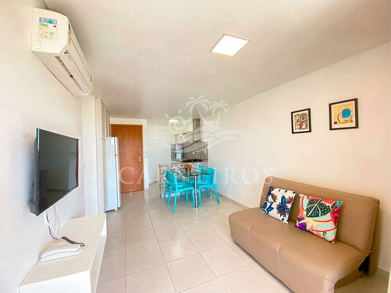 Flat 1 Quarto no Carneiros Beach Resort (B06-E)