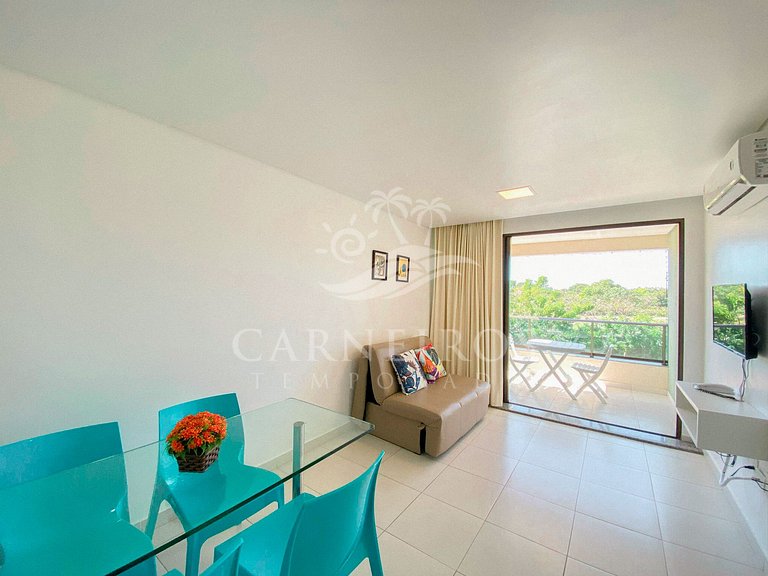 Flat 1 Quarto no Carneiros Beach Resort (B06-E)