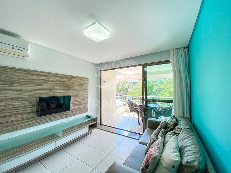 Flat 2 Quartos no Carneiros Beach Resort (B04-A)