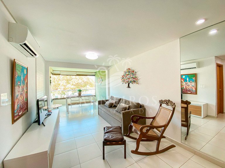 Flat 2 Quartos no Carneiros Beach Resort (B02-C)