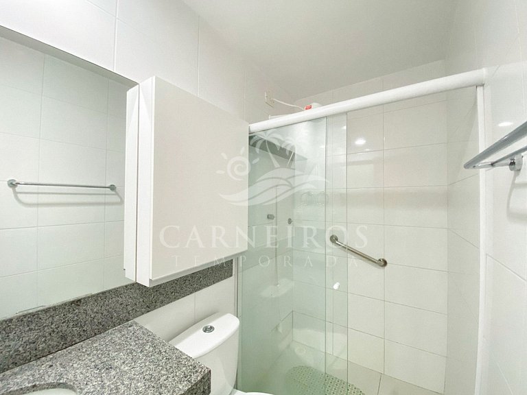 Flat 2 Quartos no Carneiros Beach Resort (B02-C)