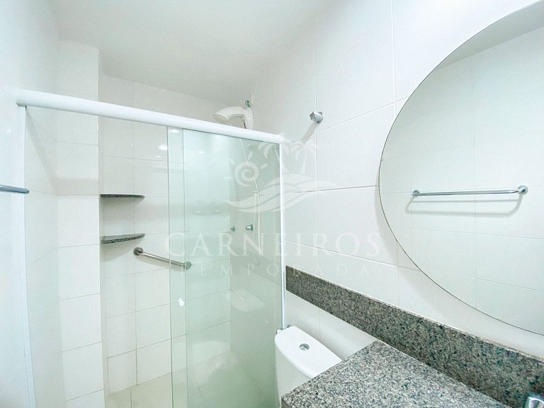 Flat 2 Quartos no Carneiros Beach Resort (B02-C)