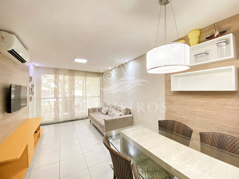 Flat 2 Quartos no Carneiros Beach Resort (A02-2)