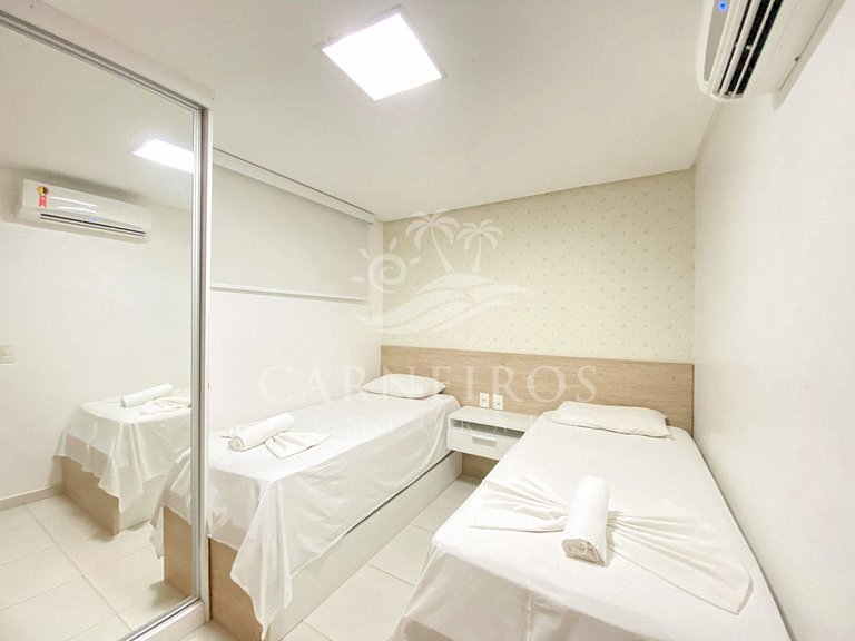 Flat 2 Quartos no Carneiros Beach Resort (A02-2)