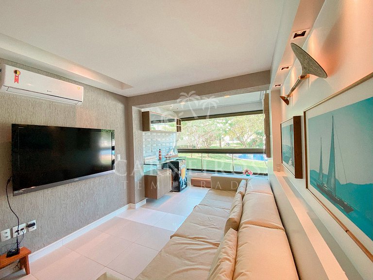 Flat 1 Quarto no Carneiros Beach Resort (A07-E)