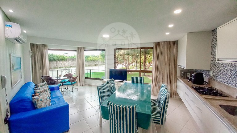 Flat 2 Quartos - Carneiros Beach Resort (A02-5)
