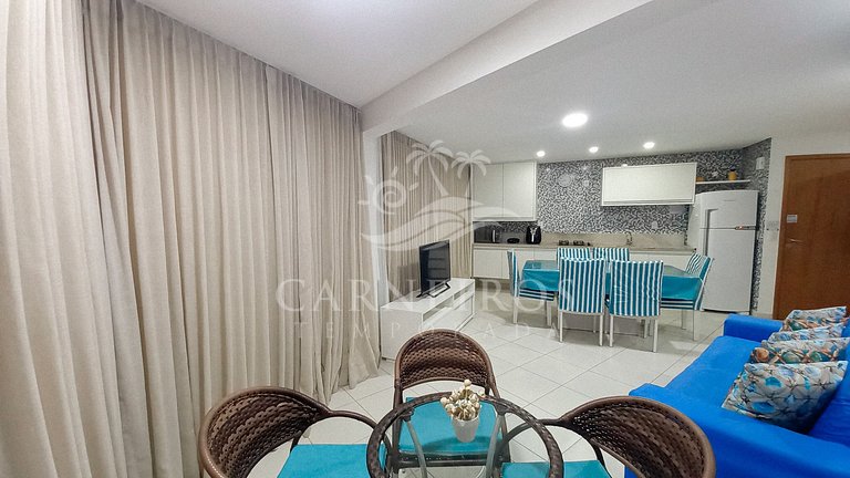 Flat 2 Quartos - Carneiros Beach Resort (A02-5)