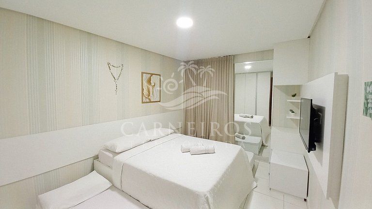 Flat 2 Quartos - Carneiros Beach Resort (A02-5)