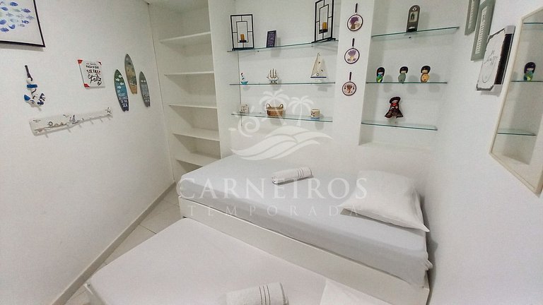 Flat 2 Quartos - Carneiros Beach Resort (A02-5)