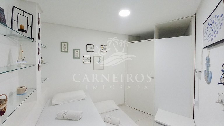 Flat 2 Quartos - Carneiros Beach Resort (A02-5)