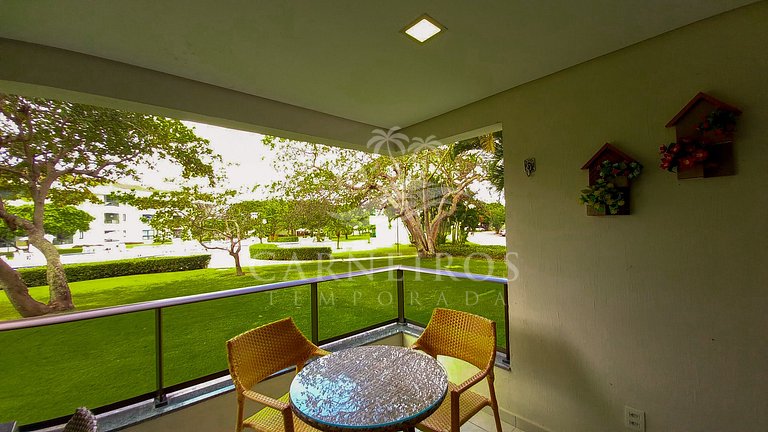 Flat 3 Quartos no Carneiros Beach Resort (A01-3)