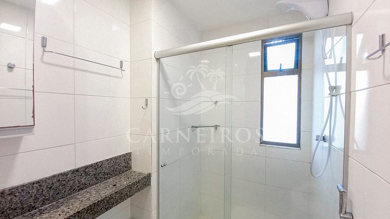 Flat 3 Quartos no Carneiros Beach Resort (A01-3)