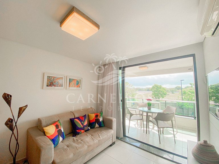 Flat 1 Quarto no Carneiros Beach Resort (B10-E)