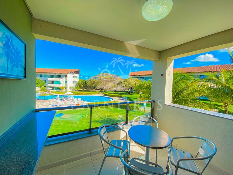 Flat 1 Quarto - Carneiros Beach Resort (B19-E)