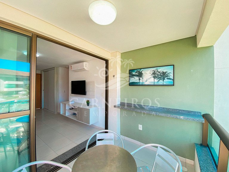 Flat 1 Quarto - Carneiros Beach Resort (B19-E)
