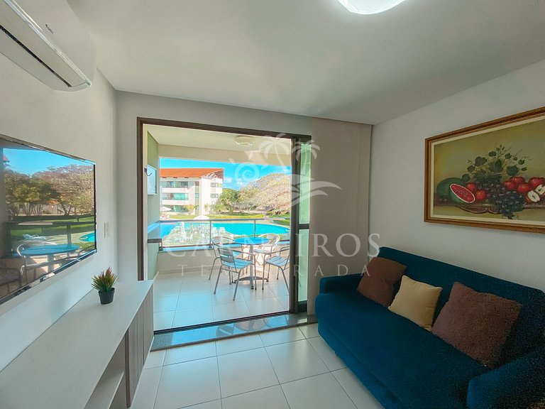 Flat 1 Quarto - Carneiros Beach Resort (B19-E)
