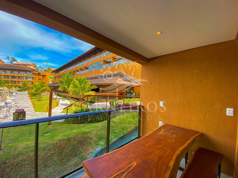 Flat 1 Quarto - Eco Resort Praia dos Carneiros (X02-2)