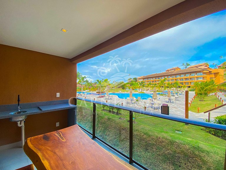 Flat 1 Quarto - Eco Resort Praia dos Carneiros (X02-2)