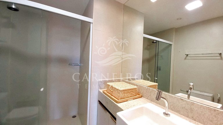Flat 1 Quarto - Eco Resort Praia dos Carneiros (B03-3)