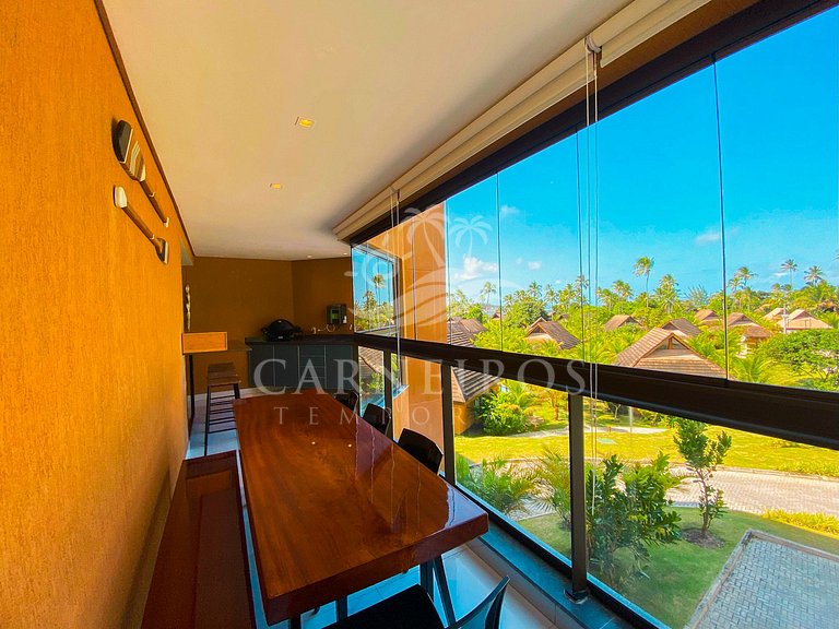 Flat 2 Quartos - Eco Resort Praia dos Carneiros (A29-3)