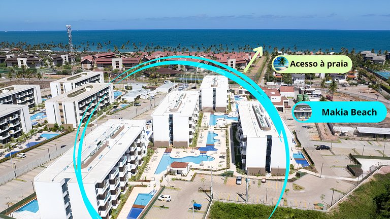 Studio no Makia Beach Experience - Porto de Galinhas