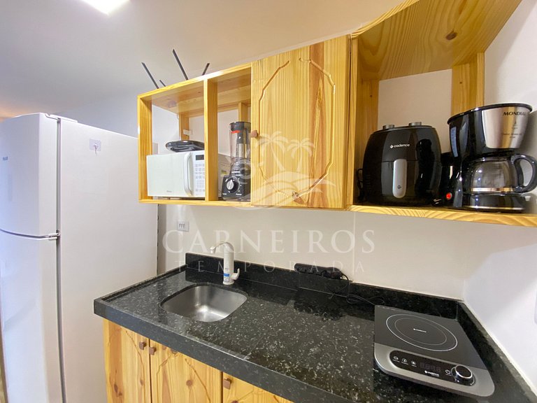 Lindo Flat no Beach Way Carneiros (B01)