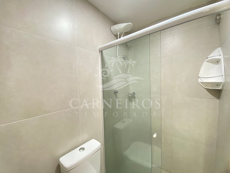 Lindo Flat no Beach Way Carneiros (B01)