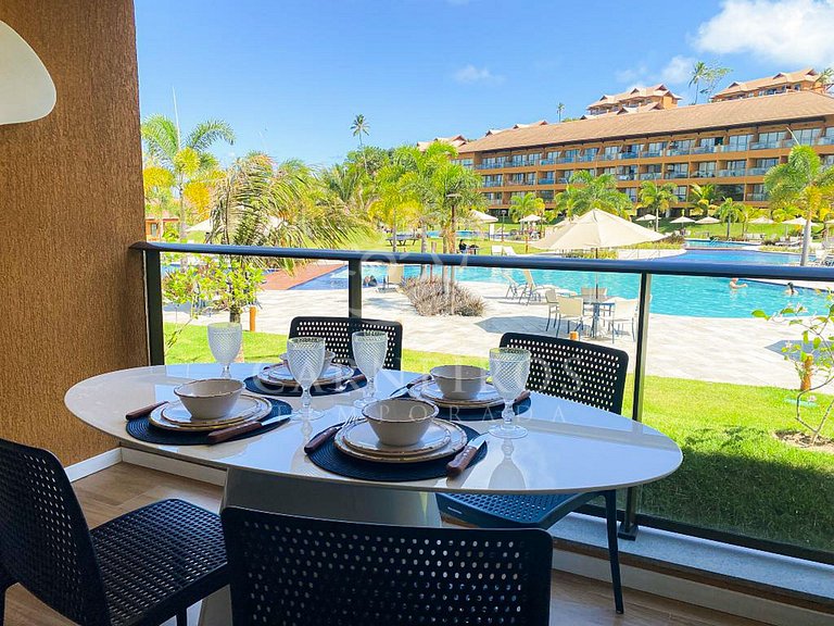 Flat no Eco Resort Praia dos Carneiros (X05)