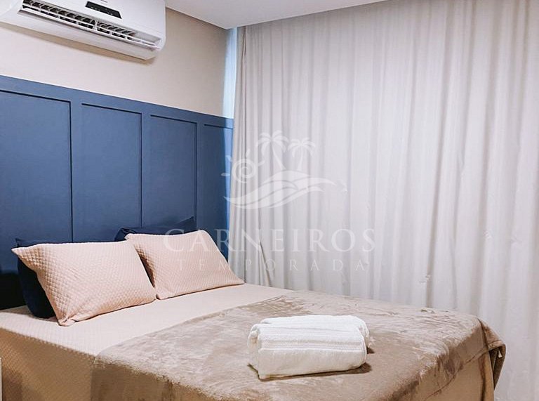 Flat no Eco Resort Praia dos Carneiros (X05)