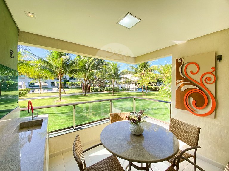 Flat 2 Quartos - Carneiros Beach Resort (A07-2)