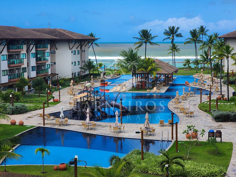 Flat 2 Quartos - La Fleur Polinésia - Porto de Galinhas