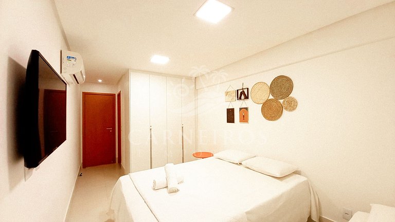 Flat 2 Quartos no La Fleur Polinésia (P D12-51)