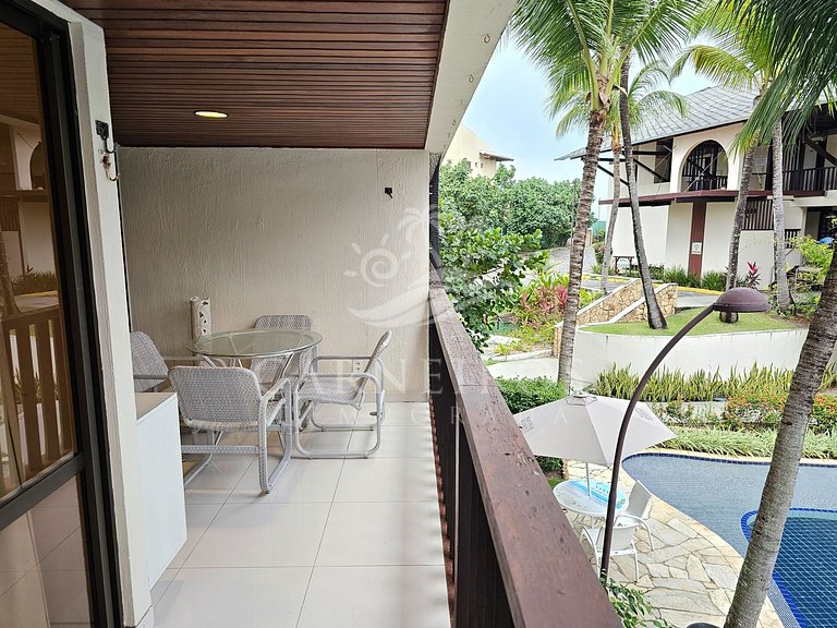 Flat 02 Quartos no Nannai Residence - Porto de Galinhas