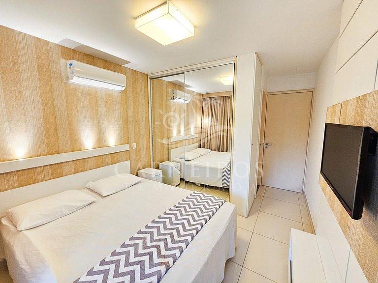 Flat 02 Quartos no Nannai Residence - Porto de Galinhas