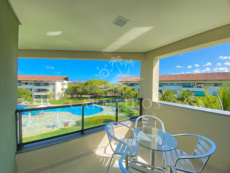 Flat 1 Quarto no Carneiros Beach Resort (C19-E)